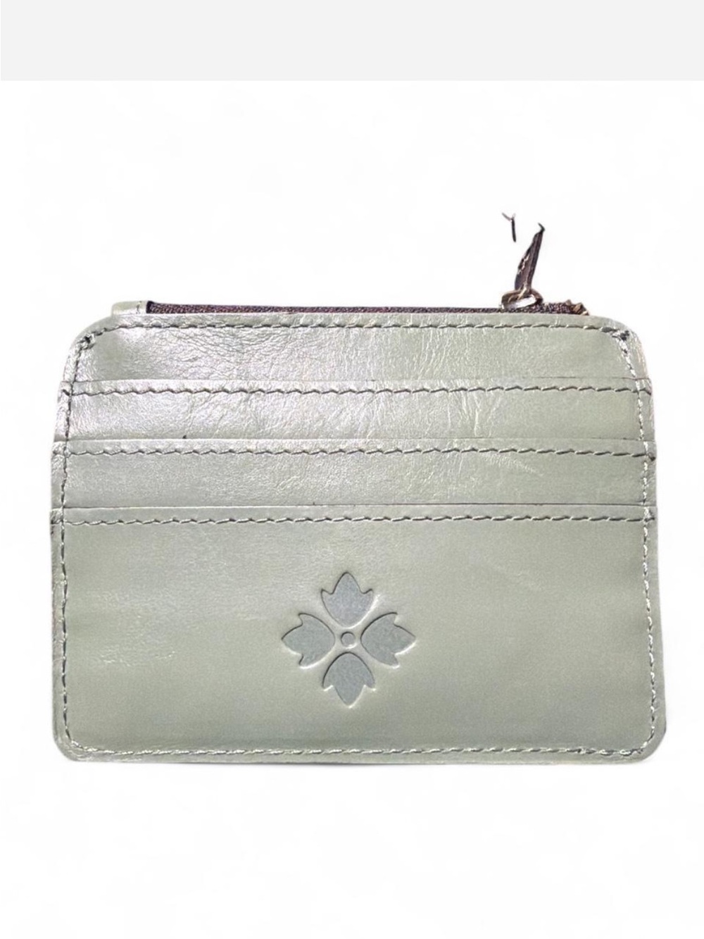 Patricia Nash Light Matte Green Wallet